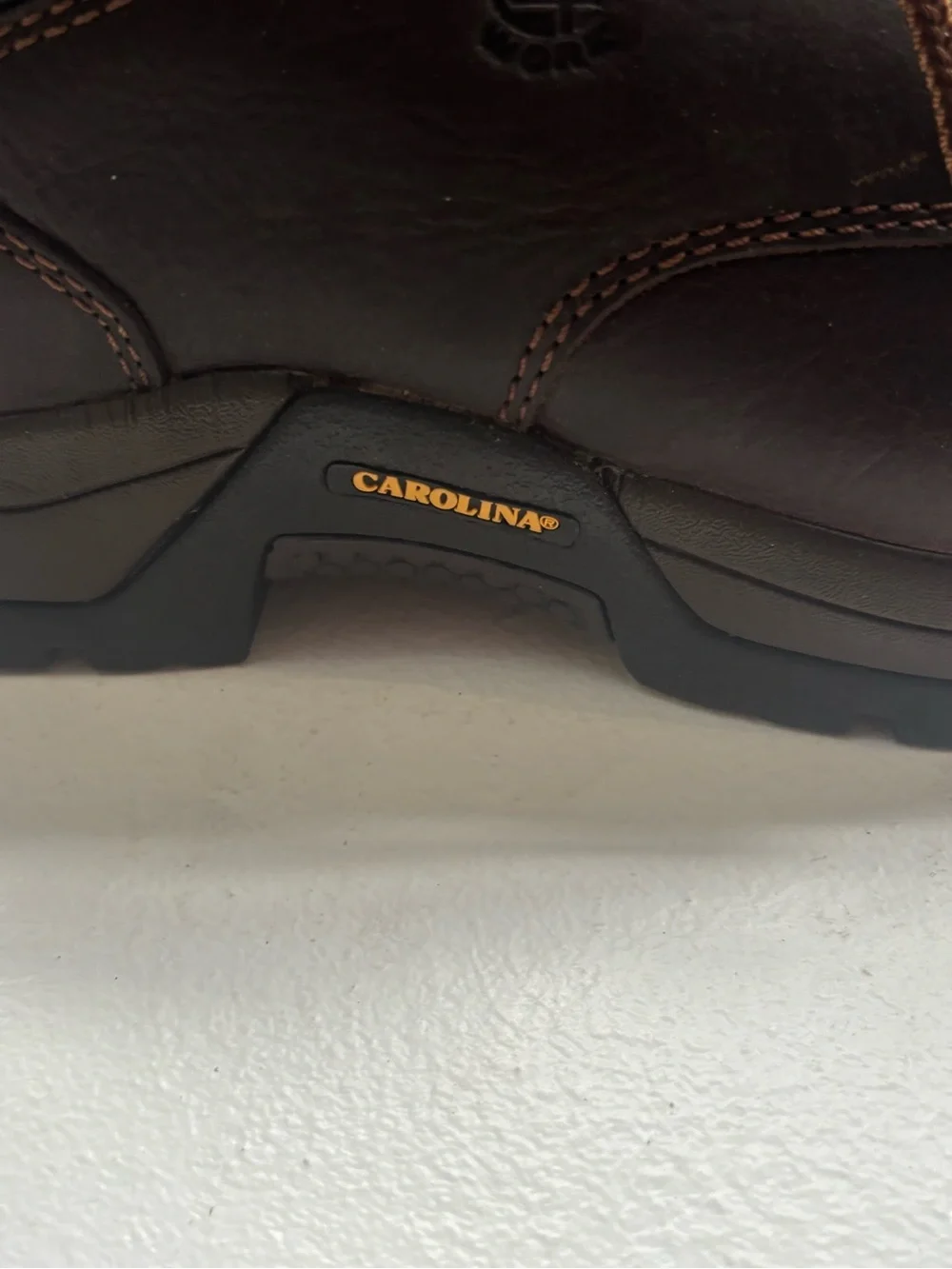Carolina Men's Braze Composite Toe Work Oxfords dark brown leather size 9.5 2E